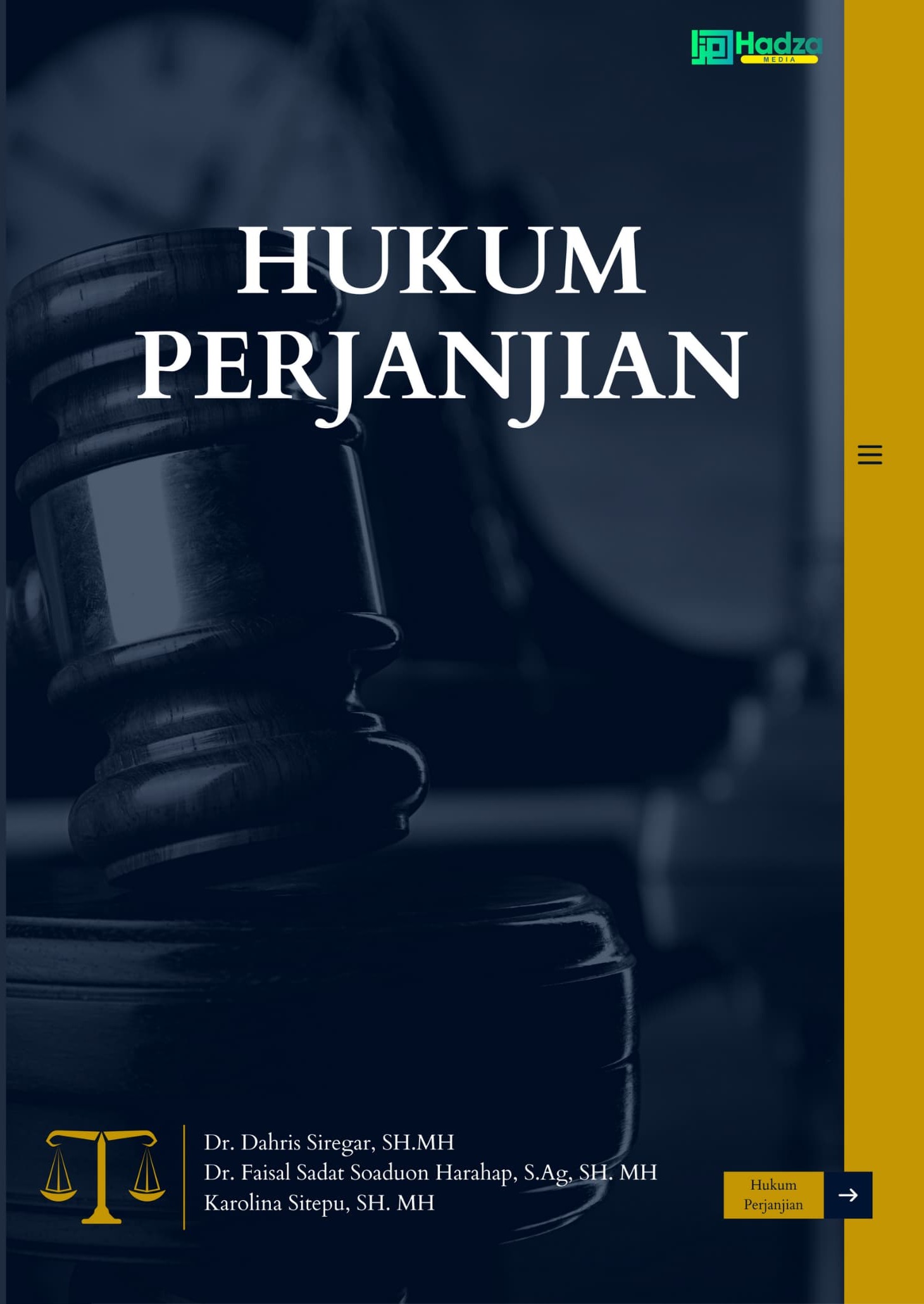 Cover Hukum perjanjian